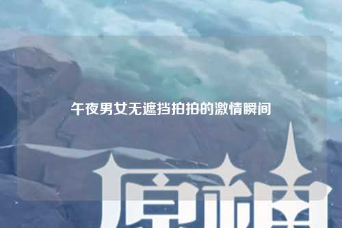 午夜男女无遮挡拍拍的激情瞬间