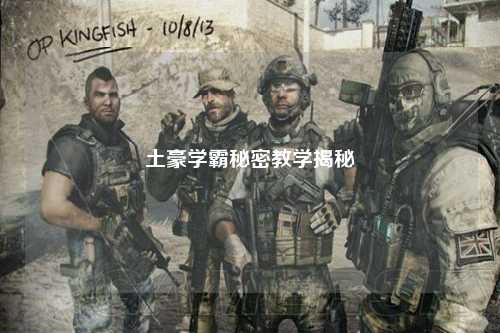 土豪学霸秘密教学揭秘