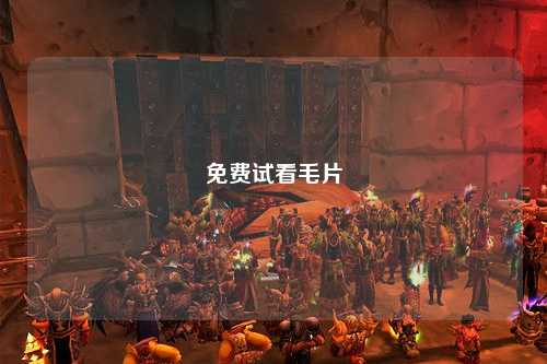 免费试看毛片